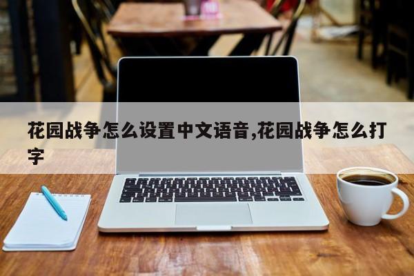 花园战争怎么设置中文语音,花园战争怎么打字
